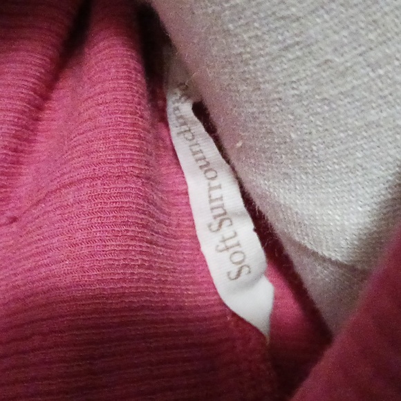 Soft Surroundings- Raspberry Knit Top - Picture 2 of 13